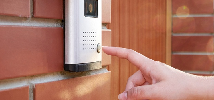 apartment door buzzer installation in Southwest Edmonton